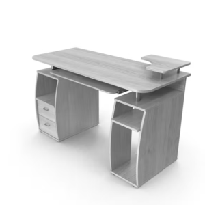 Jual Meja Komputer Custom Gray